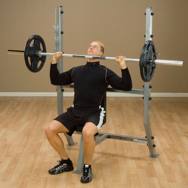 Pro Club Line Shoulder Press Olympic Bench (SPB368G) BodySolid