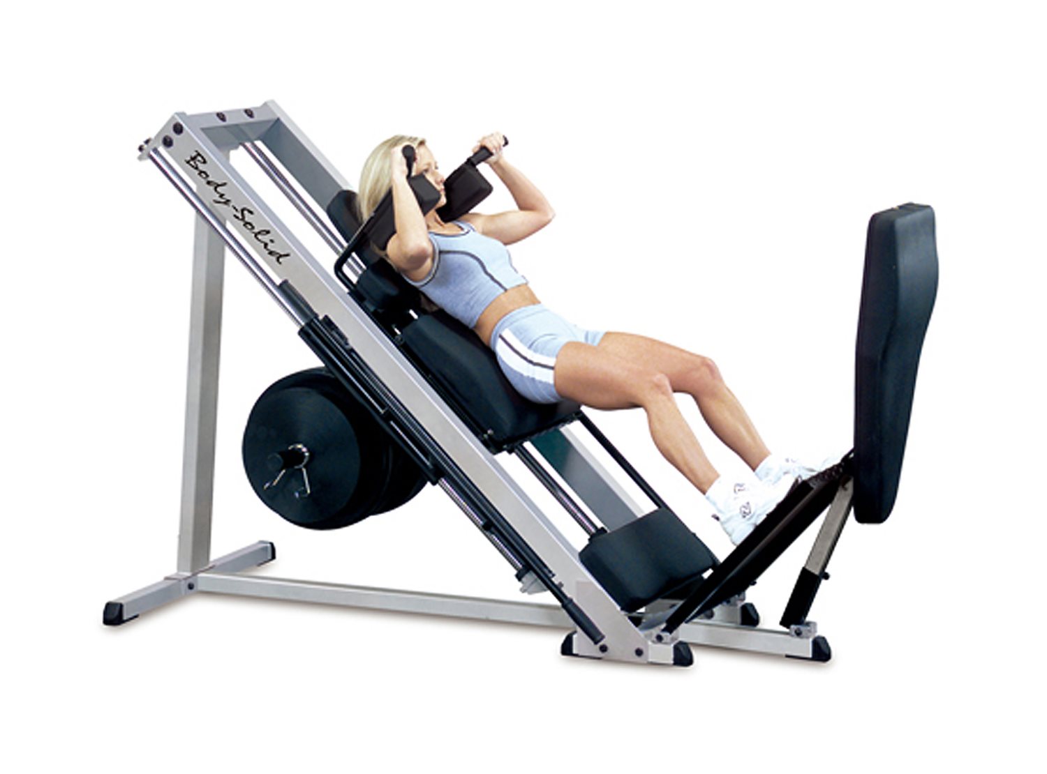 Pro Club Line Leg Press / Hack Squat Machine (GLPH2100) BodySolid