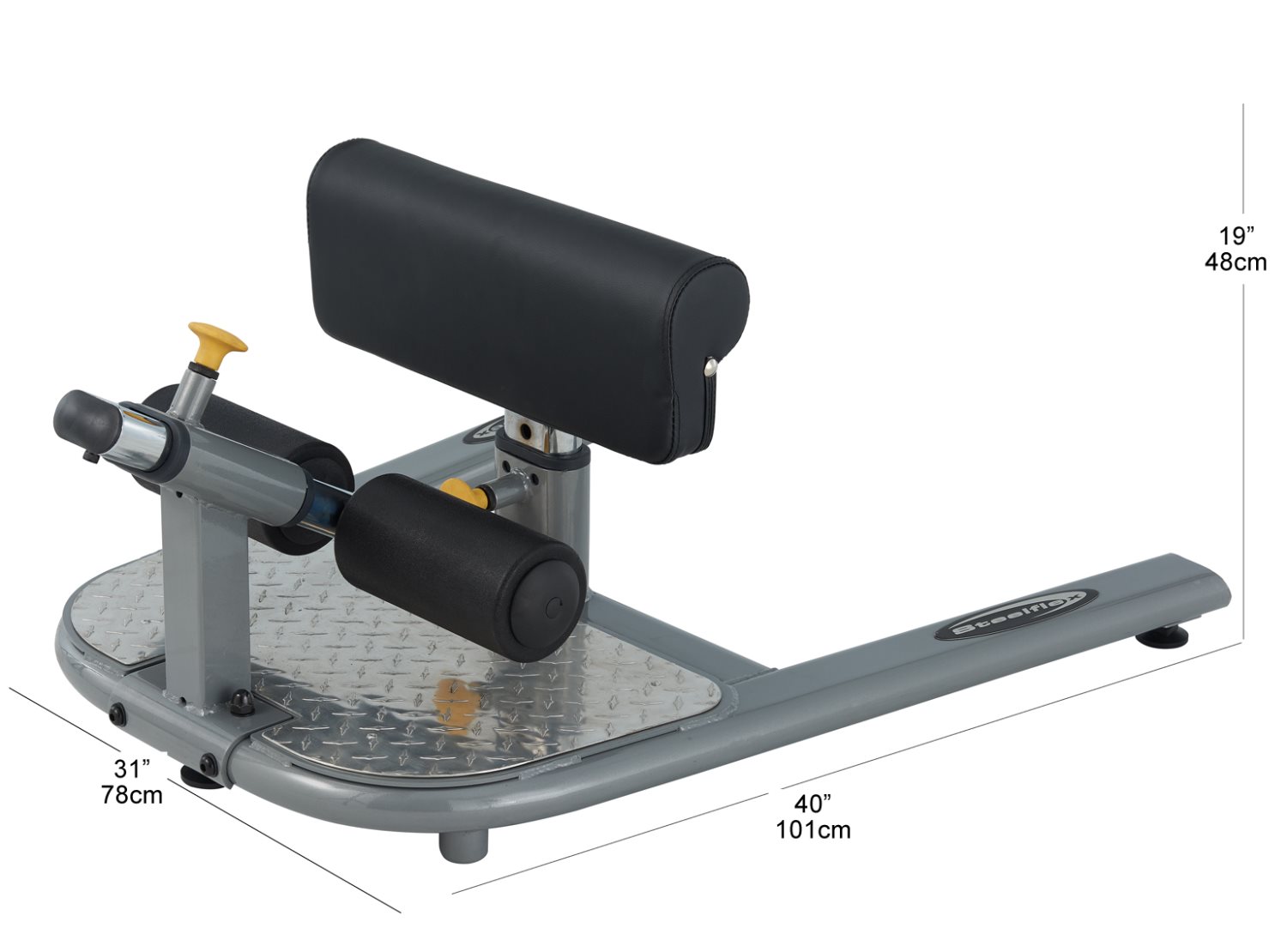 Steelflex Sissy Squat (NSS) BodySolid® Fitness OFFICIAL UK SITE