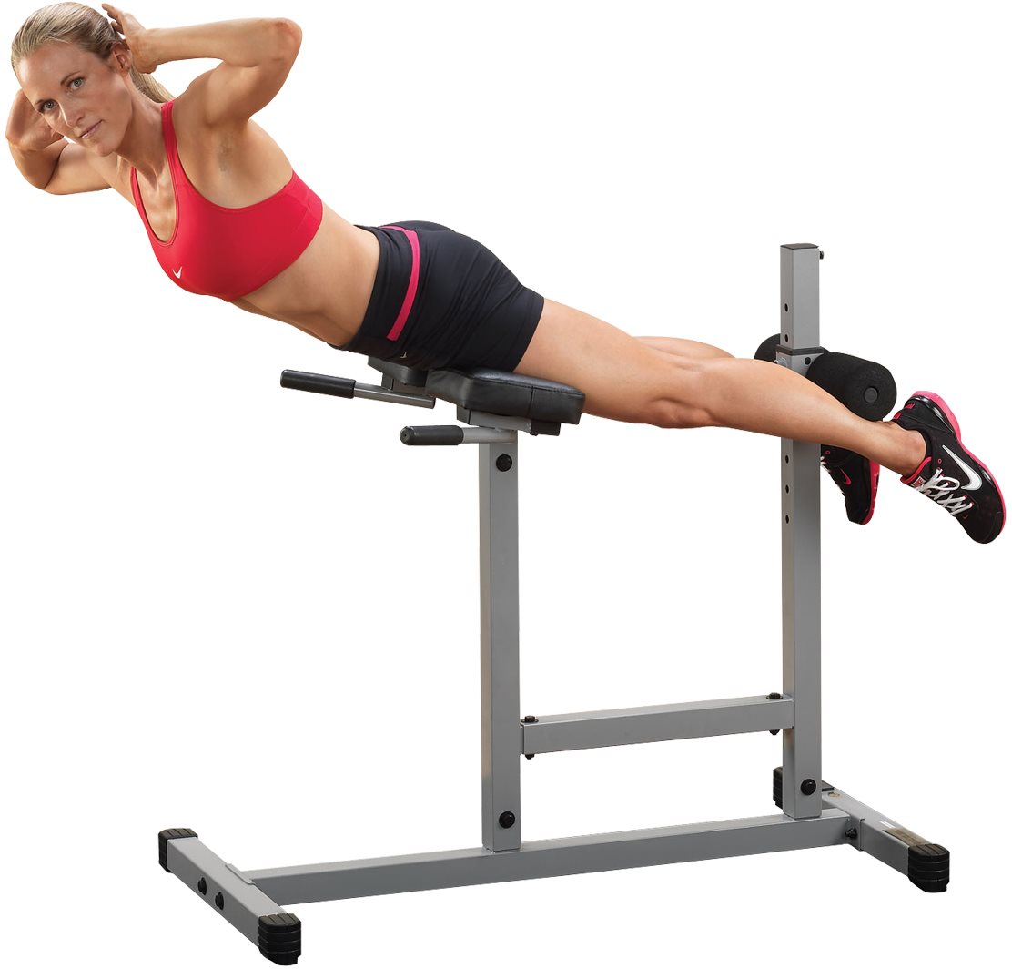 Powerline Roman Chair/ Back Hyperextension (PCH24X) BodySolid