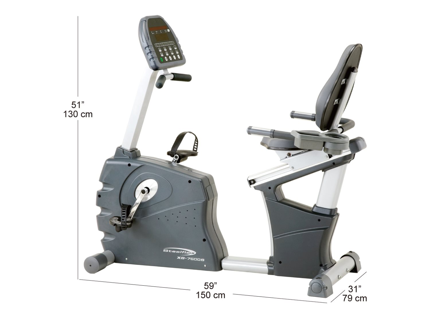 universal fitness 850 recumbent bike