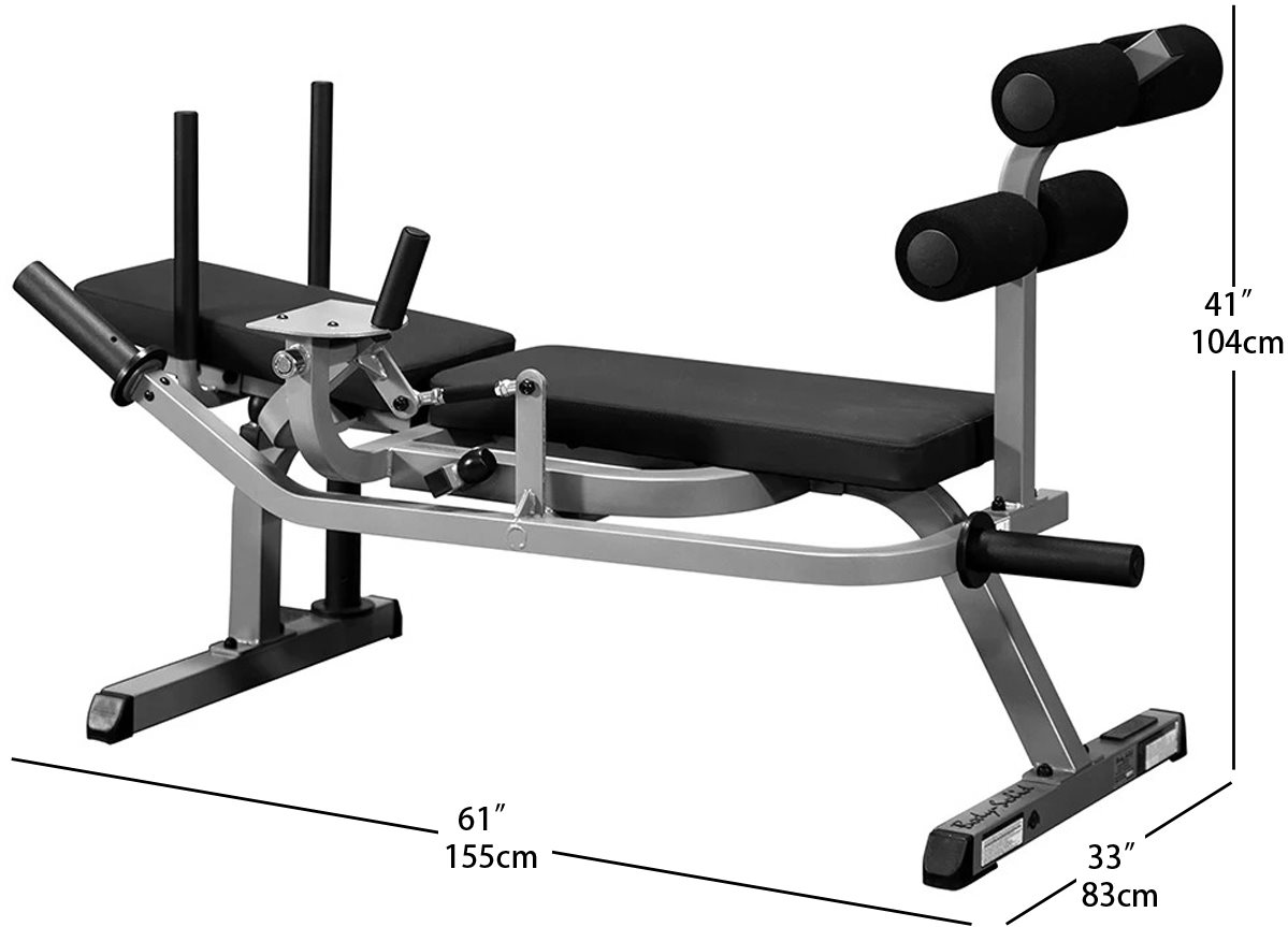 BodySolid Ab Crunch Bench (GAB100) BodySolid® Fitness OFFICIAL UK SITE